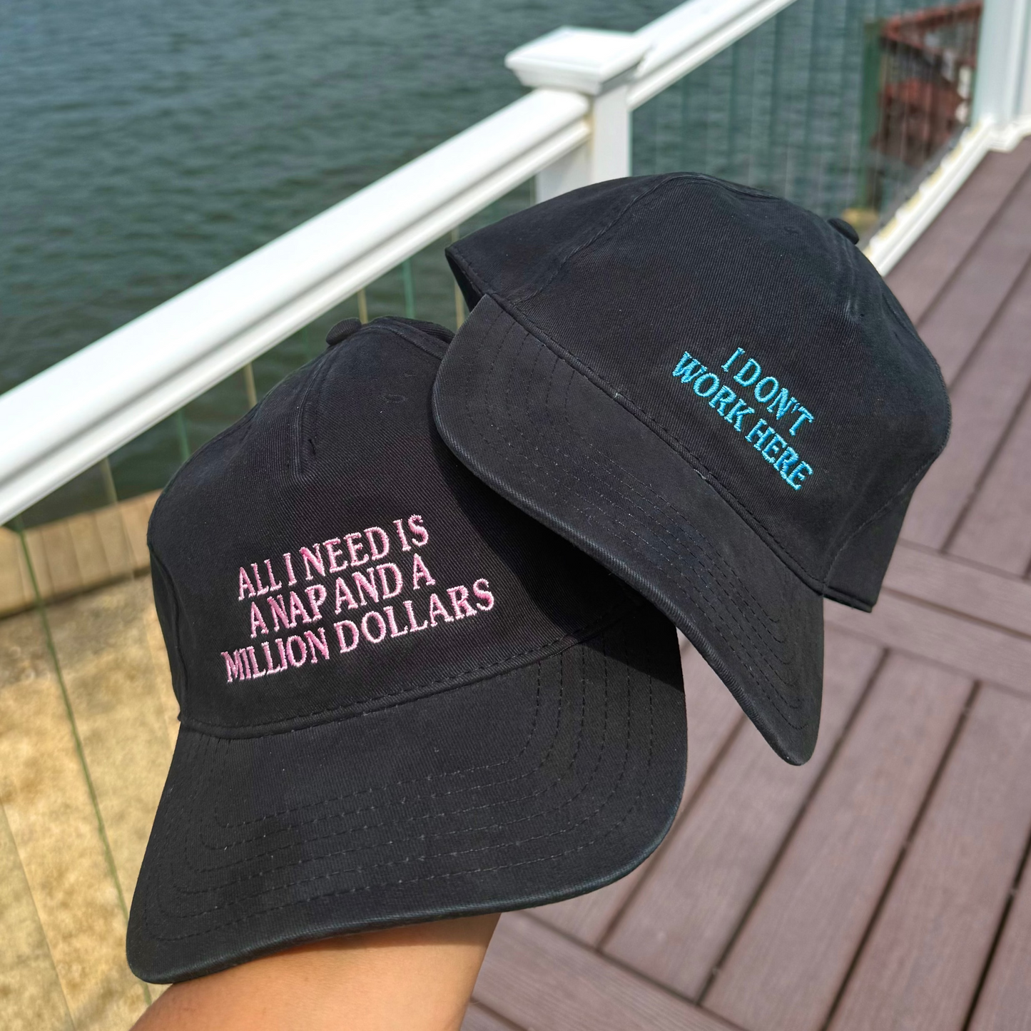 Nap and a Million Dollars dad hat