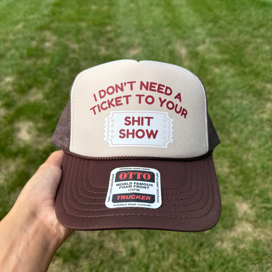 Sh*t Show trucker hat