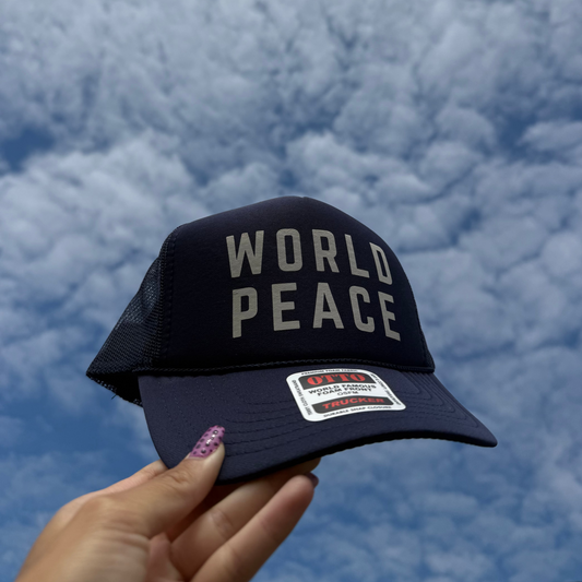 World Peace trucker hat
