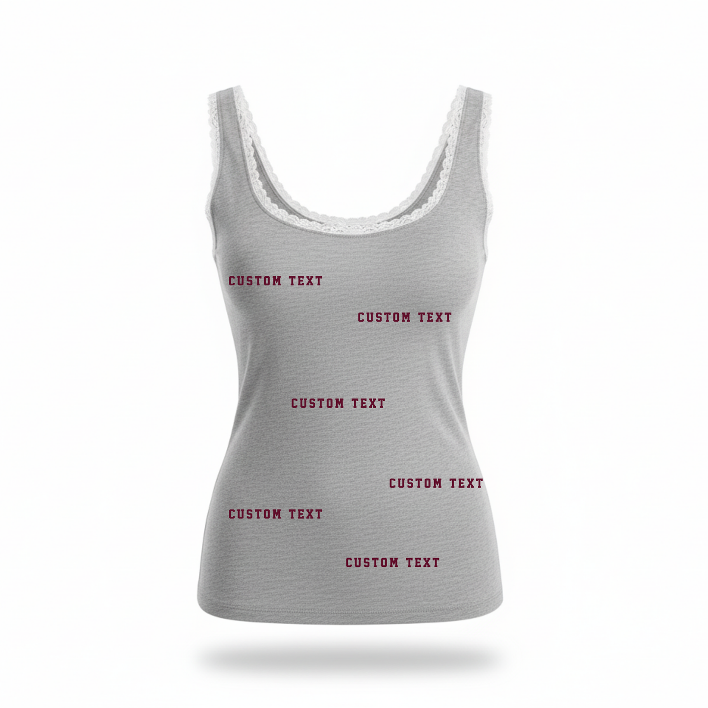 Legacy Club Lace Trim Tank