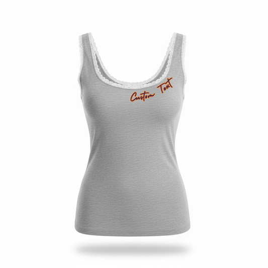 Rivalry Lace Trim Tank