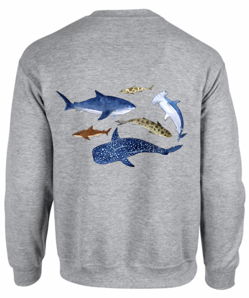 Shiver of Sharks Crewneck