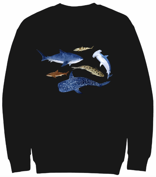 Shiver of Sharks Crewneck