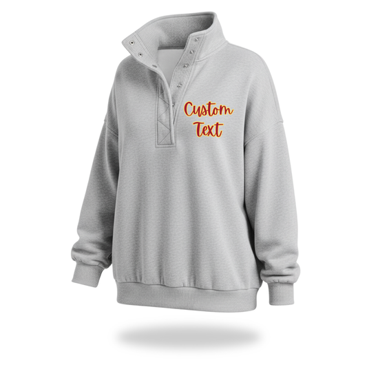 Script Henley Pullover