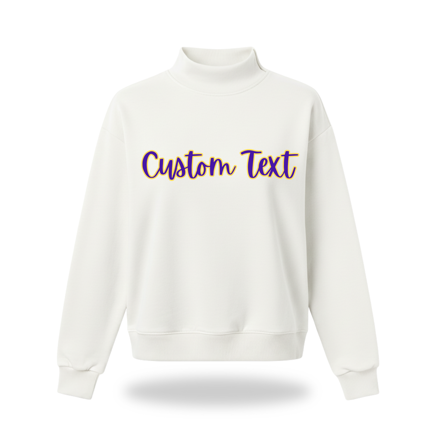 Script Mock Neck