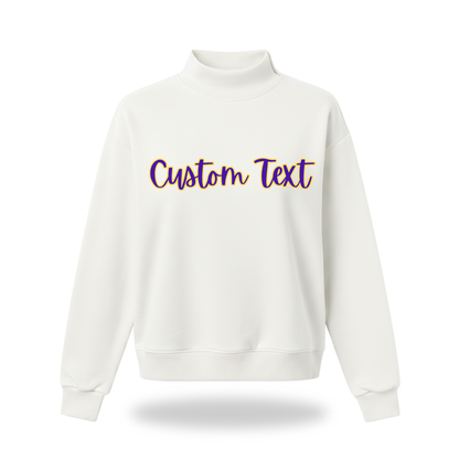 Script Mock Neck