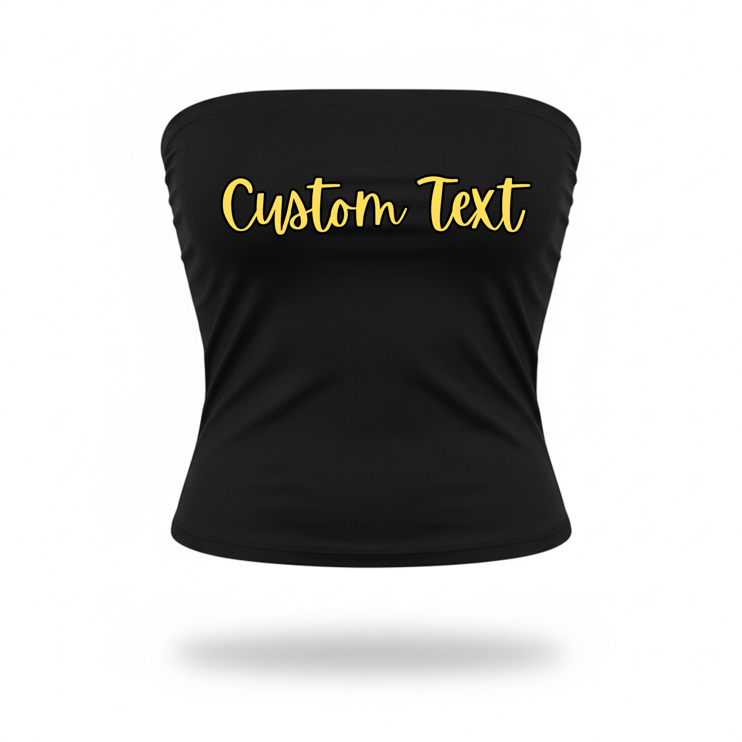 Script Tube Top