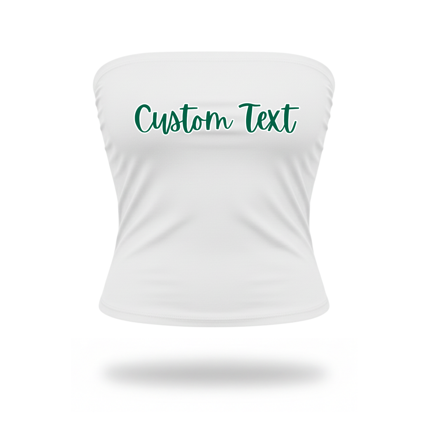 Script Tube Top