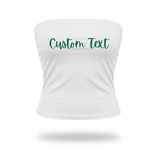 Script Tube Top