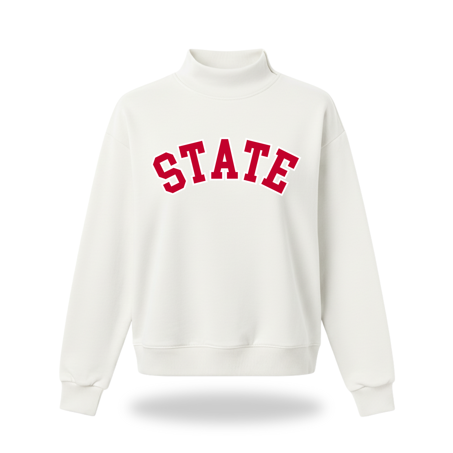 State Mock Neck