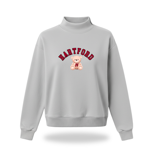 Teddy Bear Mock Neck