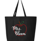 Personalized TOTE-Apple Outline Design Transfer