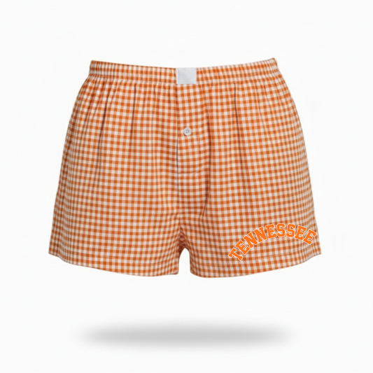 Varsity Gingham Shorts