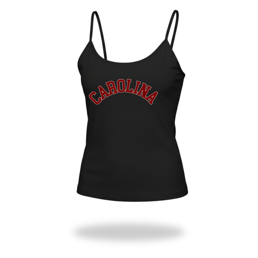 Varsity Spaghetti Strap Tank