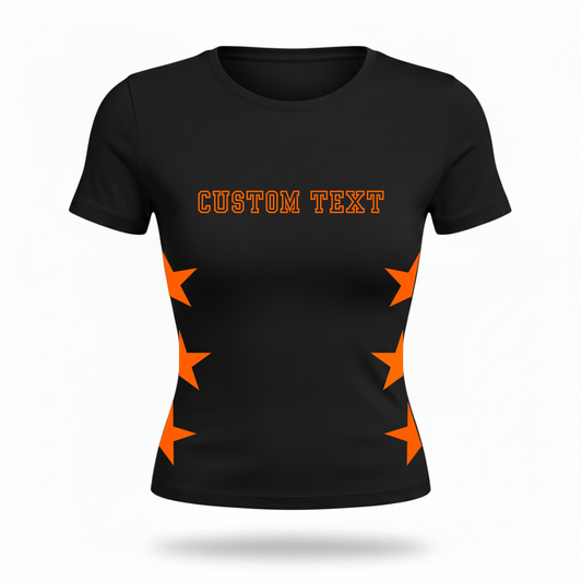 Yearbook Stars Fitted Tee