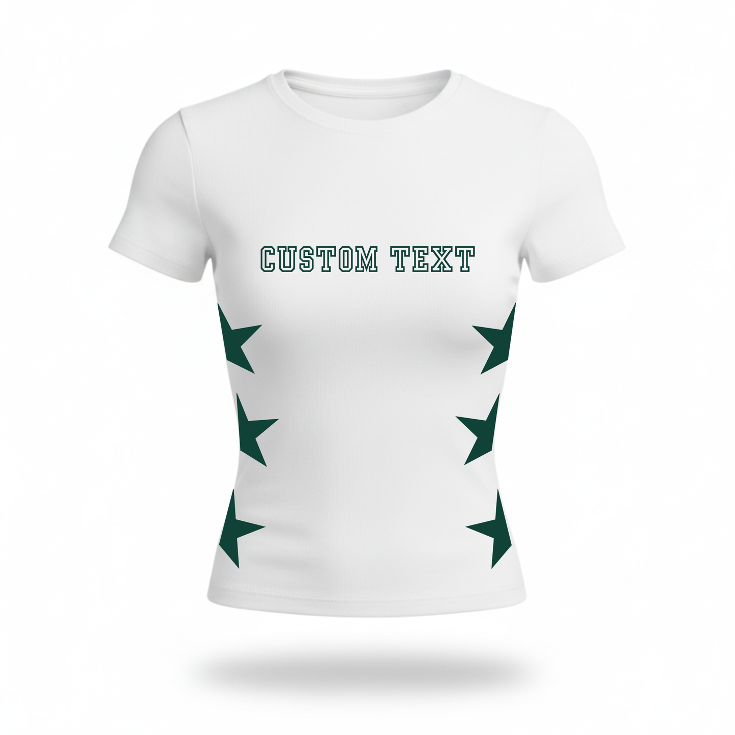 Yearbook Stars Fitted Tee
