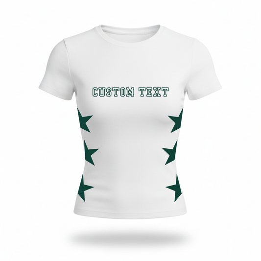 Yearbook Stars Fitted Tee