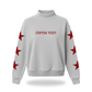 Yearbook Stars Mock Neck