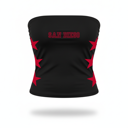 Yearbook Stars Tube Top