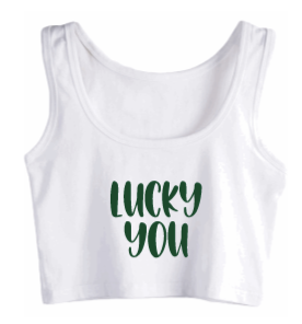 Lucky You Crop Tank