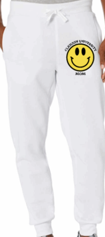 Smiley Face Mom Joggers